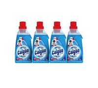 Calgon Power Gel 4 en 1, 8 paquetes de 750 ml de antical para lavadoras, aditivo para protección contra la cal, la corrosión, la suciedad y los malos olores. Total de 6 litros