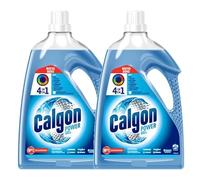 Calgon Power Gel - Antical para la Lavadora, Elimina Olores y Suciedad, en Formato Gel, 4,5L 90 dosis (2x 2,25L)