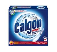 Calgón Power Polvo en polvo - Antical para la Lavadora, Elimina Olores y Suciedad, en formato polvo, 2000 g, 40 dosis