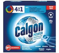 Calgon Powerball Pastillas - Antical para la Lavadora, Elimina Olores y Suciedad, en formato pastillas, 15 unidades