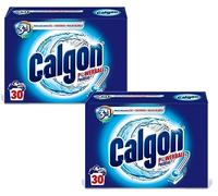 Calgon Powerball Pastillas - Antical para la Lavadora, Elimina Olores y Suciedad, en formato pastillas, 60 unidades (2x30 unidades)