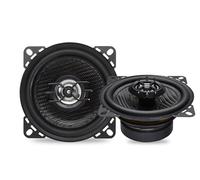 Caliber Juego de 2 altavoces coaxiales para coche, 80 W, color negro, 10 cm - 30 mm