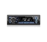Caliber Radio Coche Bluetooth 1 DIN Dab+, Autoradio Bluetooth con Manos Libres, FM, USB/Micro SD/AUX, Carga 2.1A, MP3 Reproductor, 4x55W, RCA, 40mm