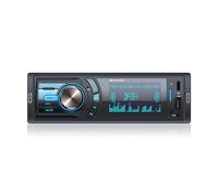 Caliber Radio Coche Bluetooth 1 DIN Dab+, Autoradio Bluetooth Multicolor, FM, Manos Libres Micrófono Externo, USB/SD, Antena Dab+, 4x75W, Mando a Distancia