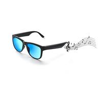 Caliber RayBeats Gafas de Sol Bluetooth - Altavoces Abiertos - Lentes Polarizadas - Sonido Claro - Diseño Ligero - Azul, azul, 14.6 x 14.6 x