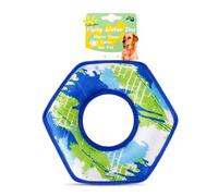 Calibonbon Disco volador flotante para perros | Frisbee de agua duradero | Juguete de entrenamiento interactivo para interiores y exteriores | para perros pequeños y medianos