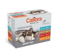 CALIBRA Cat Adult Pouch MULTIPAK Caja 12X 100G