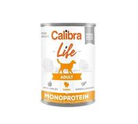 Calibra Life Adult Pavo con Manzanas Monoprotein Lata para Perros 6 x 400 gr