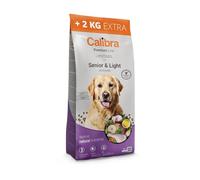 Calibra Pienso para perros Premium Line Senior y Light – Pollo – 12+2 kg