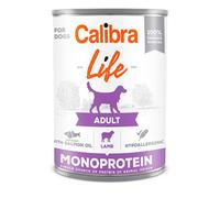 Calibra Life Adult Cordero Monoprotein Lata para Perros 6 x 400 gr