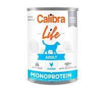 Calibra Life Adult Pollo y Arroz Monoprotein Lata para Perros 6 x 400 gr