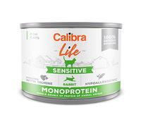 Calibra Life Gato Sensitive Conejo Monoprotein Latas 6 x 200 gr