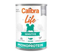 Calibra Life Sensitive Salmón y Arroz Monoprotein Lata para Perros 400 gr