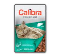 Calibra Premium Line Gato Sterilised Hígado en Salsa Sobres 100 gr