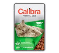 Calibra Premium Line Gato Sterilised Salmón en Salsa Sobres 12 x 100 gr