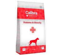 Calibra Veterinary Diets Diabetes Obesity para Perros 2 x 12 kg