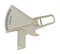 Calibración de grasa corporal 0-80 mm Precises pinzas para la piel Plástica Dispositivo de medición de grasa corporal de plástico para salud y belleza, calibradores de placa para la piel, monitores