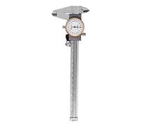 Calibrador con Carátula, Acero Inoxidable, 0-150mm, Resolución 0.02mm - Alta Precisión, Antigolpes, Uso Profesional