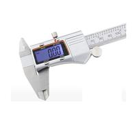 Calibrador con pantalla de luz nocturna, pacómetro, regla digital, instrumentos medición, micrómetro, calibrador electrónico, medidor espesor(Box Metal Caliper 3)