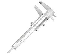 Calibrador de acero inoxidable de tamaño pequeño para joyas, monedas, piedras preciosas, calibre vernier de 0 a 100 mm, alta precisión