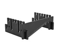 Calibrador de Altura para Sierra Circular Eléctrica, Medidor Industrial de Aluminio Negro con Métrico - Precisión Alta, Fácil Lectura Láser, Ideal para Operaciones en (Estándar del Reino Unido)