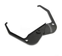 Calibrador de ancho de llanta para herramienta de medición de llantas - Equilibrador portátil de neumáticos con construcción precisa de plástico negro, 395 x 345 x 25 mm, para balanceo manual de