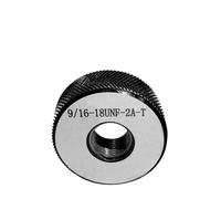 Calibrador de anillos lisos, Thread Ring Gauge GO NOGO Set 2A Accuracy UNC UNF UNEF Multiple Sizes(1 15i16 8un 2a)