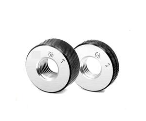 Calibrador de anillos roscados, 未处理 Tolerancia 6h 2 unids/set M6-M34 Calibre de anillo rosca GO NO calibre M6 M7 M8 M9 M10 M11 M12 M20 M30 M32 M34 Distancia 0,75(M26x0.75 6h)