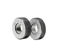 Calibrador de anillos roscados Juego de 1 calibre de anillo for roscas métricas no estándar M57-M81 (1*GO+1*NOGO) con precisión de 6 g, for zurdos.(M63X2 LH T Z)