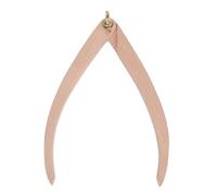 Calibrador de arcilla de madera Calibrador de cerámica de madera Calibrador de rango de cerámica Herramienta de medición de distancia con posicionamiento de tarjeta externa para