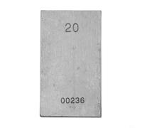 Calibrador de bloque de calibre profesional para medición precisa, material de acero de alta velocidad, dureza 64 para calibración de taller (20)