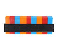 Calibrador de Contorno para Pisos, Medidor Métrico e Imperial, Herramienta de Medición de Madera en ABS de Alta Durabilidad - Escala Clara, Fácil de Usar, Ideal para Cortar