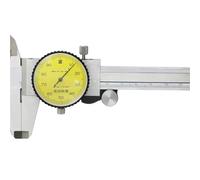 Calibrador de esfera precisión 150mm y 6 pulgadas, calibrador a Vernier, micrómetro, 0,01mm