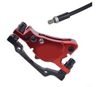 Calibrador de freno de bicicleta eléctrica, con interfaz de 6 mm, 8 mm, compatible con aceite mineral, componentes de bicicleta plegable de bicicleta de montaña, distancia de instalación de 51 mm