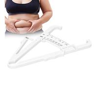 Calibrador de grasa corporal, calibrador de grasa corporal de plástico Dispositivo de medición de grasa corporal unisex de mano Calibrador de pliegues cutáneos