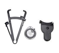 Calibrador de Grasa Corporal, Cinta Métrica Y Regla de Medición de Cintura, Calibrador de Grasa Corporal Y Cinta Métrica para Calculadora de Rueda de IMC Corporal, Juego de Prueba de Pliegues Cutáneos