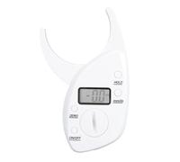 Calibrador de Grasa Corporal con Pantalla LCD, Herramienta Portátil Precisa de Medición de Grasa Corporal para Hombres y Mujeres, Probador Portátil de Grasa de la Piel, Agarre