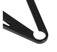Calibrador de Grasa Corporal en ABS Herramienta Precisa para Medición de Pliegues Cutáneos con Escala Clara y Ergonómica Ideal para Fitness y Control de Salud Física NEGRO