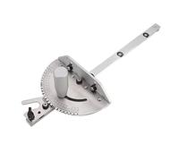 Calibrador De Ingletes Incra Sierra De Mesa De Alta Precisión Calibrador De Ingletes Valla De Ingletes De Aluminio Con Extremos En ángulo De 45 Grados Para Un Soporte Máximo Del Material Y Un Tope De