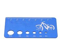 Calibrador de Medición de Rosca de Bicicleta, Calibradores de Medición de Tornillo de Bicicleta Calibradores de Medición a Prueba de Herrumbre con RL232 para Bicicleta