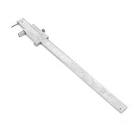 Calibrador de metal de 200 mm de acero inoxidable con escala vernier transparente para marcar y medir con precisión para madera, acero, hierro y plástico