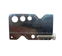 Calibrador de Roscas - Regla Portátil de Acero Inoxidable - Medidor De Paso De Roscas,Para Mecánicos, Ingenieros, Trabajo De Metales, Fontanería, Taller Industrial, Carpintería Y