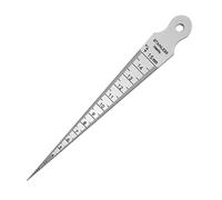 Calibrador De Soldadura,Juego De Galgas De Precisión Para Medición - Juego de Acero Inoxidable con Identificación Numérica Clara para Medición en Reparación de Automóviles y Metalurgia