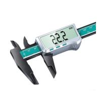 Calibrador digital 0-150mm Vernier electrónico con pantalla transparente para tareas automotrices y de bricolaje