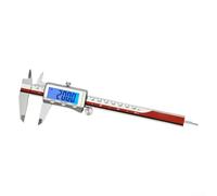 Calibrador digital alimentado por USB con pantalla grande y lecturas precisas para tareas de ingeniería mecánica (150 mm)