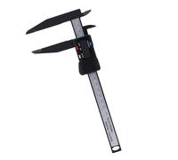 Calibrador digital, calibrador electrónico de 150 mm/300 mm con precisión de pantalla Regla digital de 0,1 mm con herramienta de medición de carbono de mandíbula larga para (Pinza de carbono con