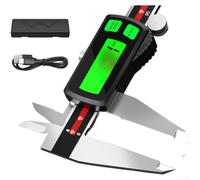 Calibrador digital, calibrador electrónico Vernier recargable con retroiluminación verde para ingeniería de bricolaje (0-300 mm)