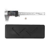Calibrador Digital con Lectura LCD y Estuche de Almacenamiento, Herramienta de Medición de Calibrador Digital Electrónico Herramienta de Medición de Calibrador Micrométrico 0-150