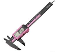 Calibrador digital de 150 mm con pantalla LCD grande, calibradores Vernier de plástico PA66 de nailon para hacer joyas y para medición de precisión, herramienta de calibre deslizante de conversión
