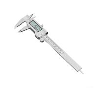 Calibrador digital de acero inoxidable, con resolución de 0.01 mm, 4 modos de medición para profundidad de paso interno externo, herramienta vernier electrónica resistente al agua IP54 (D)